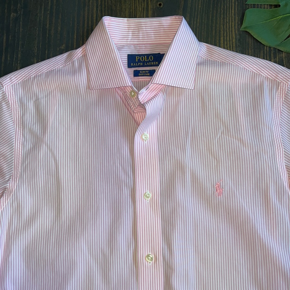 POLO Ralph Lauren - Slim Fit - Easy Care size 15 / 32-33 NWOT NEW